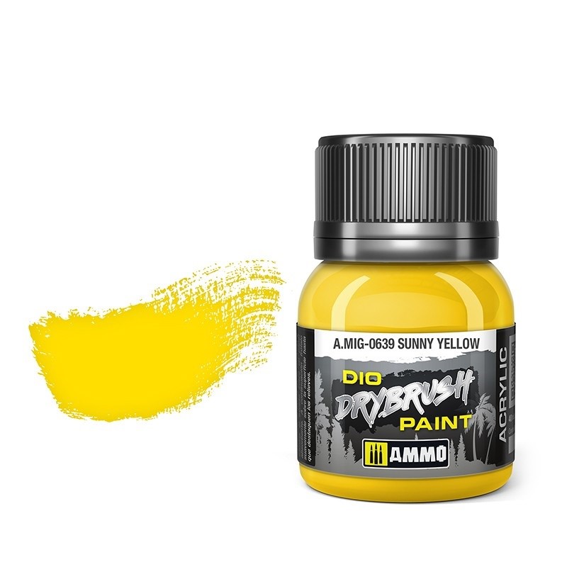 Mig Sunny Yellow paint pot