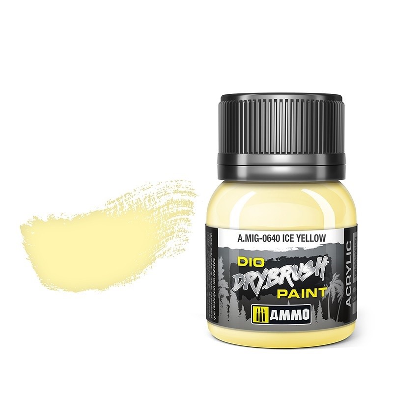Mig Ice Yellow paint pot