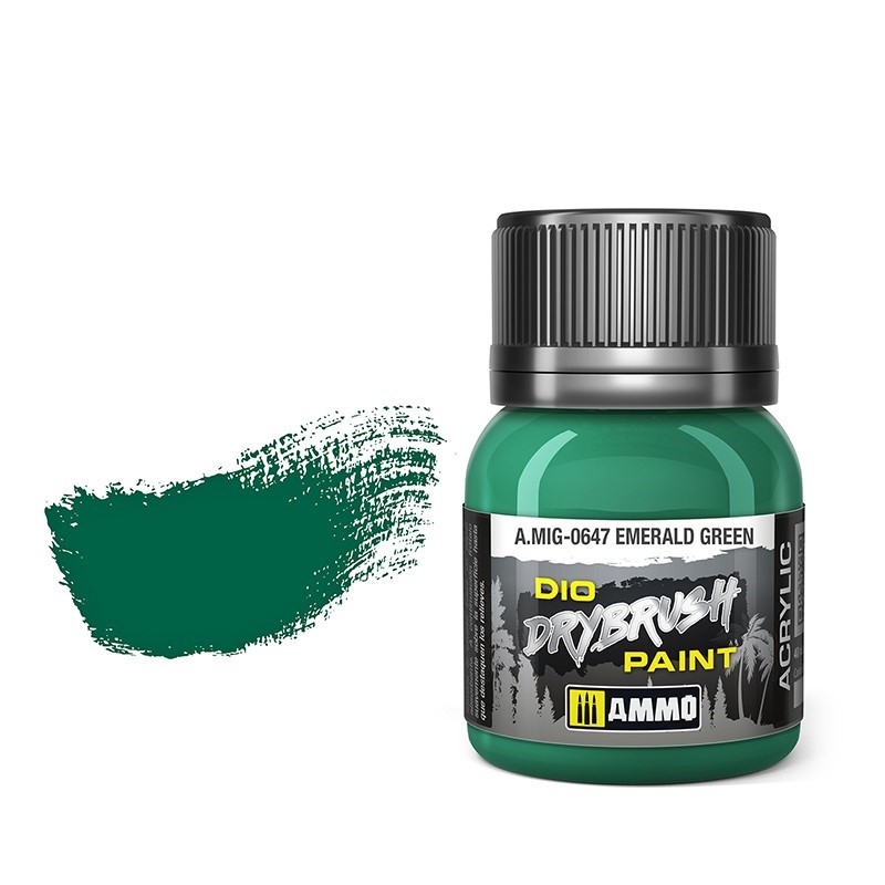 Mig Emerald Green paint pot