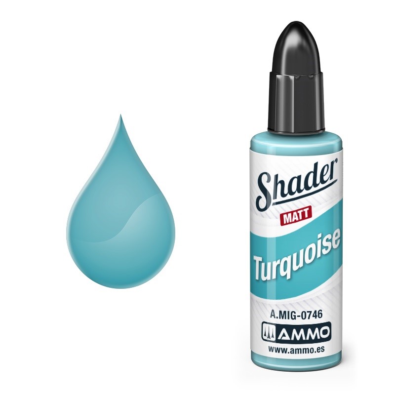 Mig Turquoise paint pot
