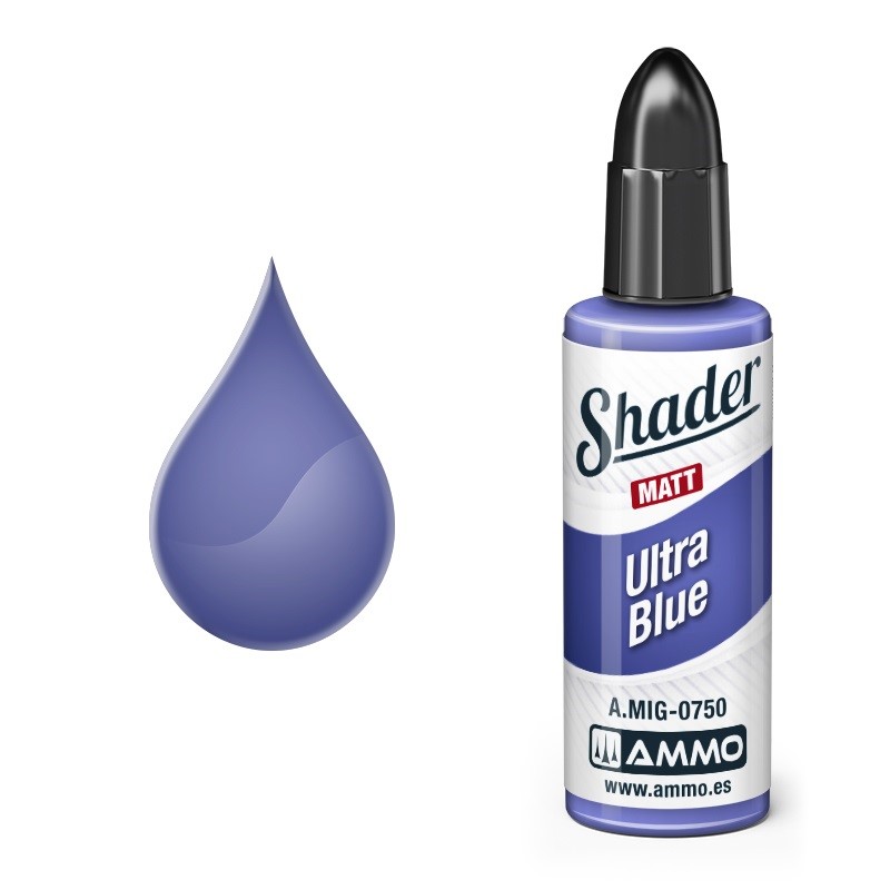 Mig Ultra Blue paint pot