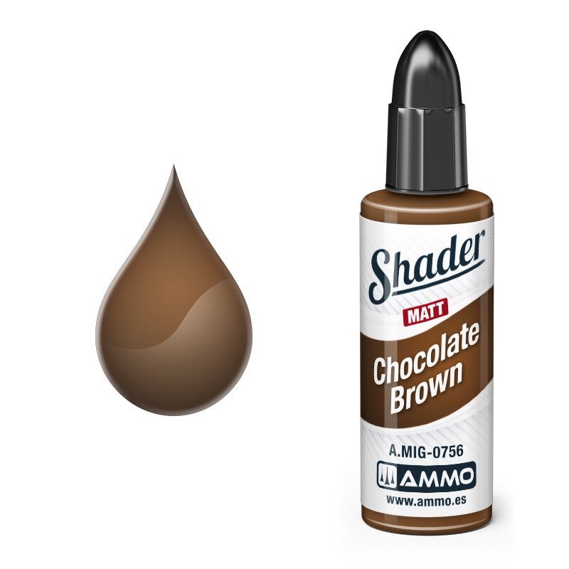 Mig Chocolate Brown paint pot