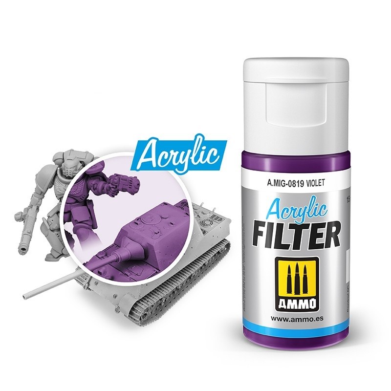 Mig Acrylic Filter 0819 Violet paint pot
