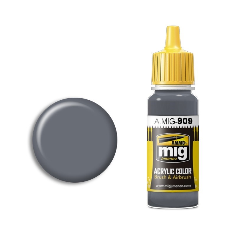 Mig Grey Light Base paint pot