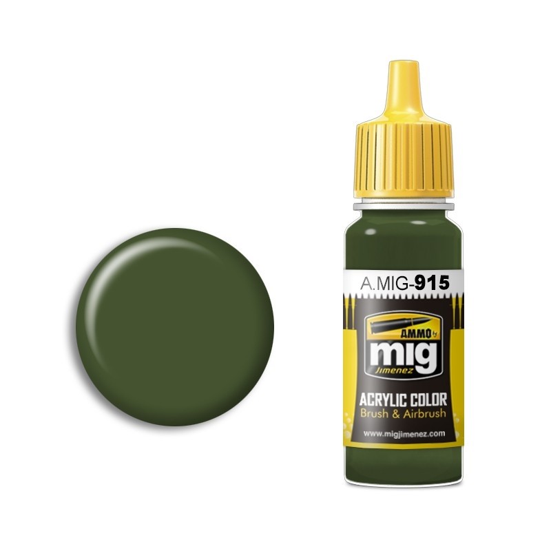 Mig Dark Green paint pot