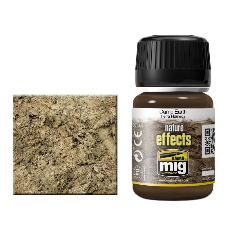 Mig Damp Earth paint pot