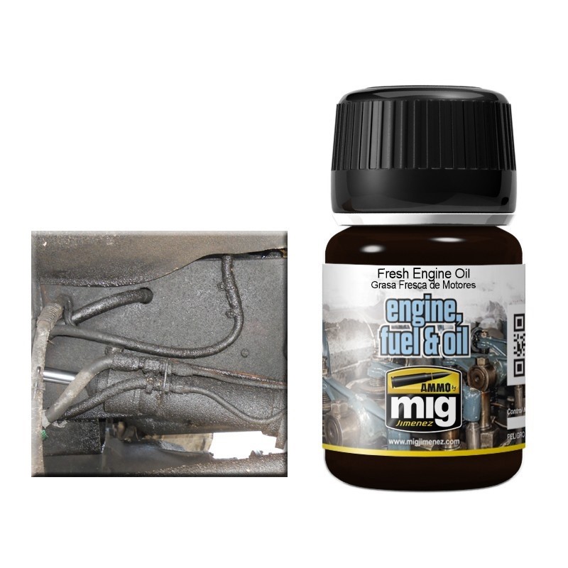 Mig Fresh Engine Oil paint pot