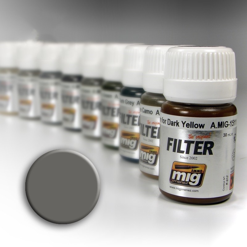 Mig Grey for White paint pot