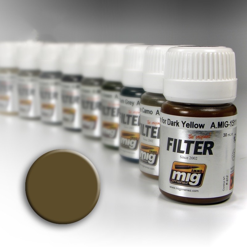 Mig Brown for Desert Yellow paint pot