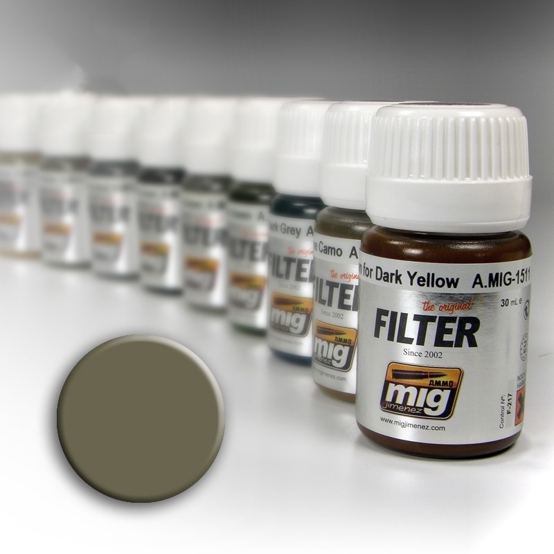 Mig Tan for Yellow Green paint pot