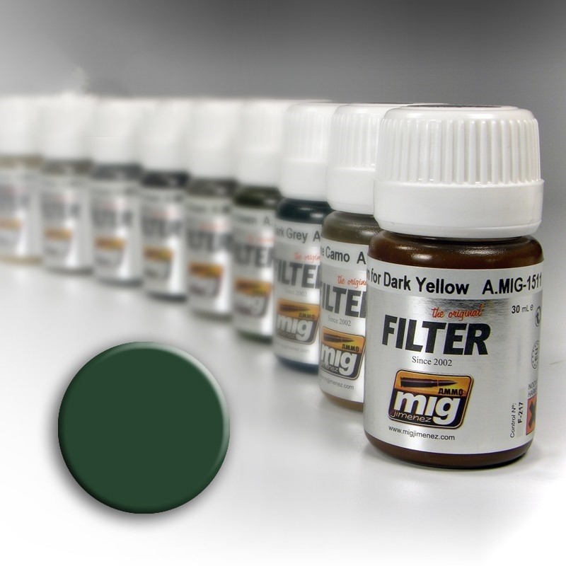Mig Green for Grey Green paint pot