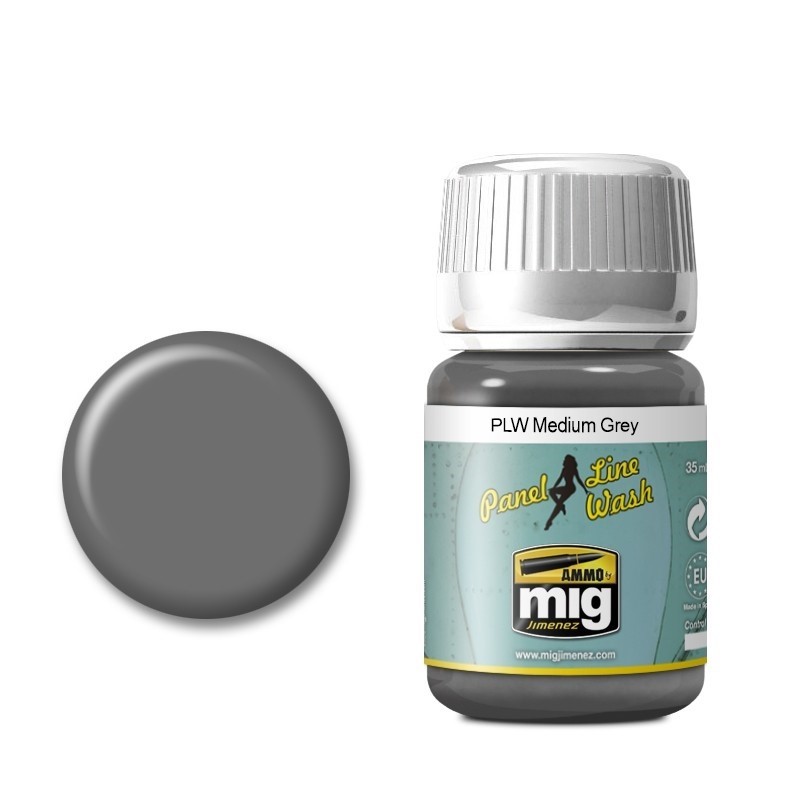 Mig Medium Grey paint pot