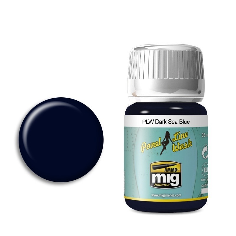Mig Dark Sea Blue paint pot