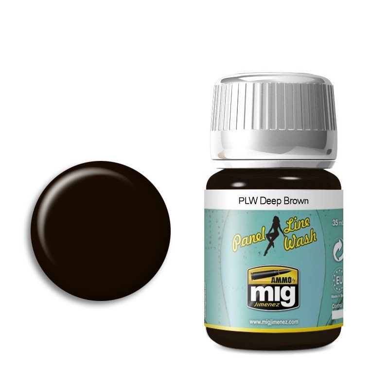 Mig Deep Brown paint pot