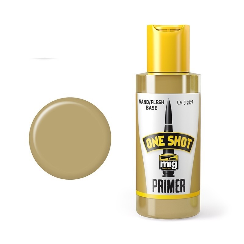 Mig One Shot Primer - Sand Flesh paint pot