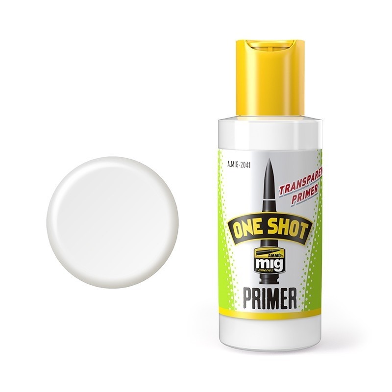 Mig One Shot Transparent Primer paint pot