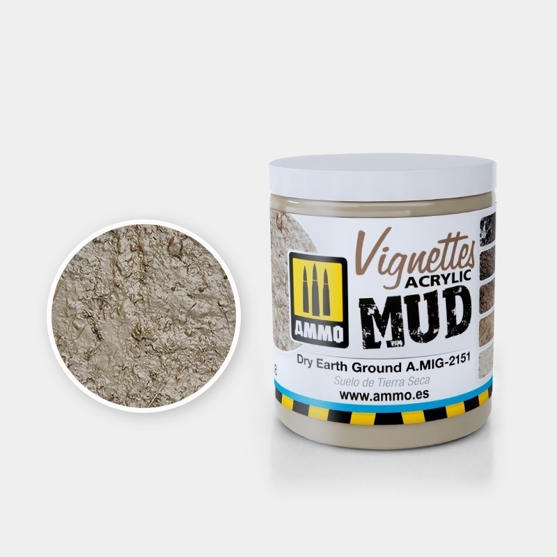 Mig Acrylic Mud Dry Earth Ground paint pot