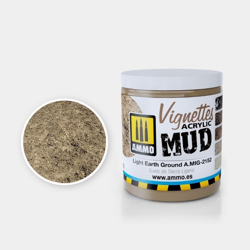 Mig Acrylic Mud Light Earth Ground paint pot