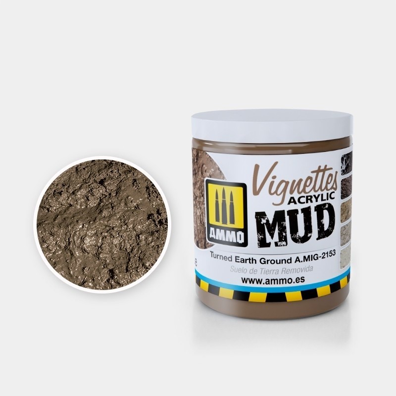 Mig Acrylic Mud Turned Earth Ground paint pot