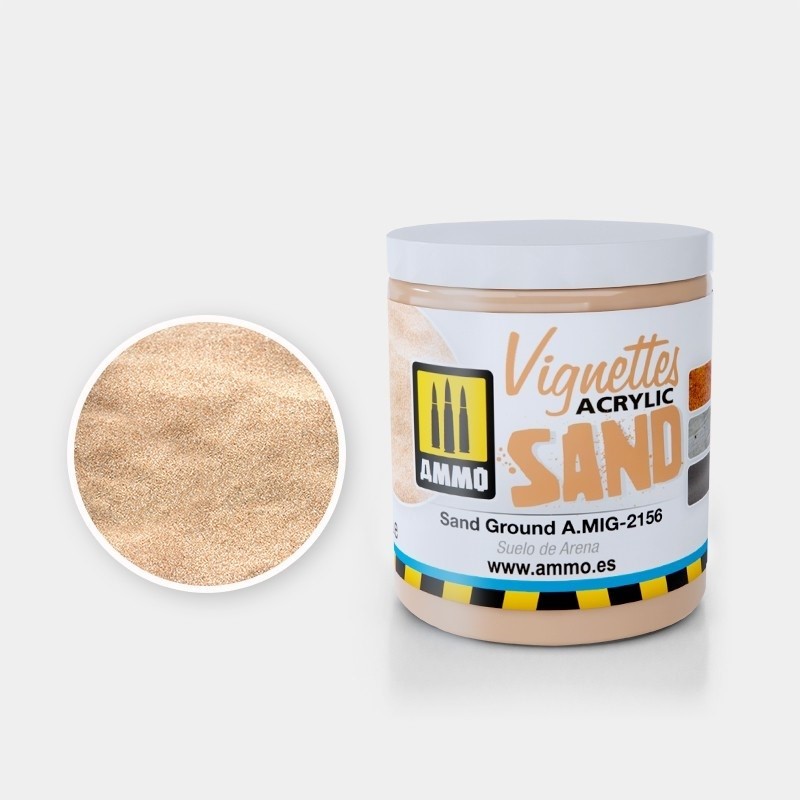 Mig Acrylic Mud Sand Ground paint pot