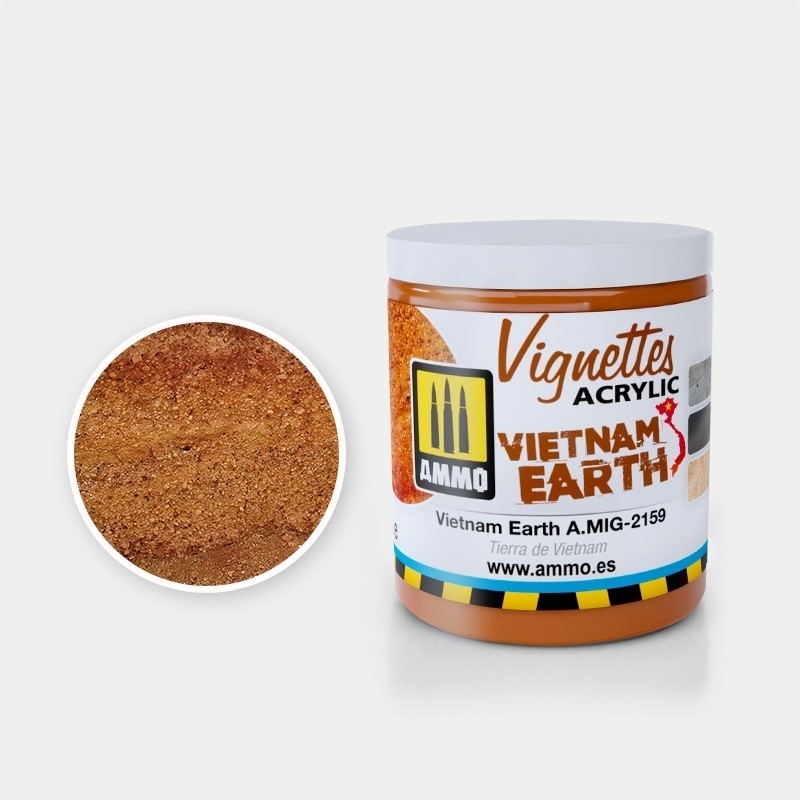 Mig Acrylic Mud Vietnam Earth paint pot