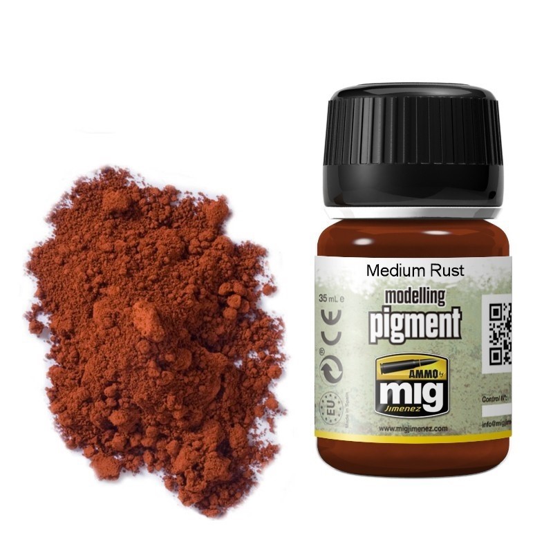 Mig Medium Rust paint pot