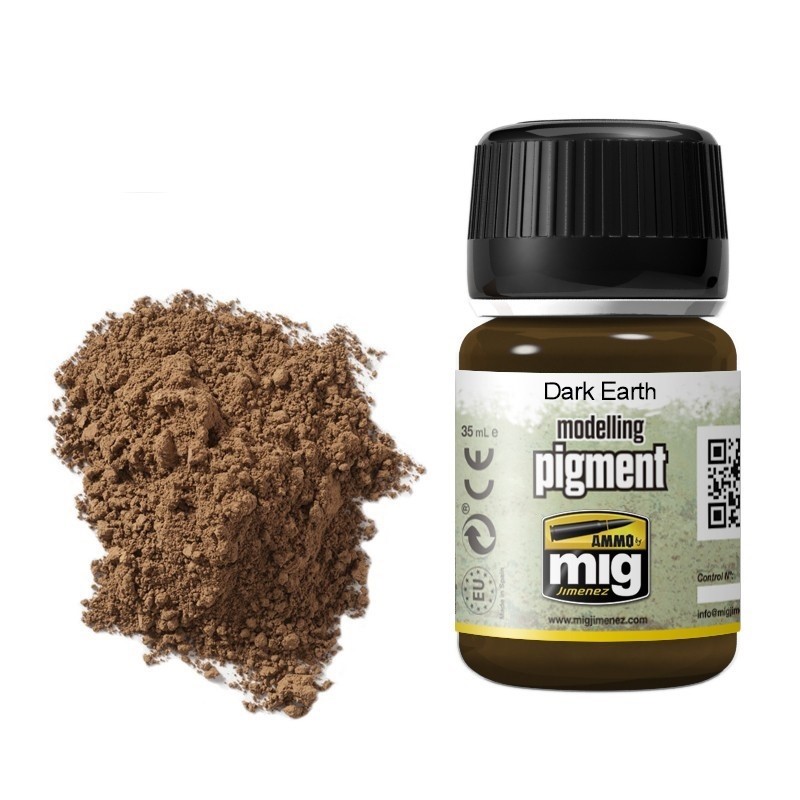 Mig Dark Earth paint pot