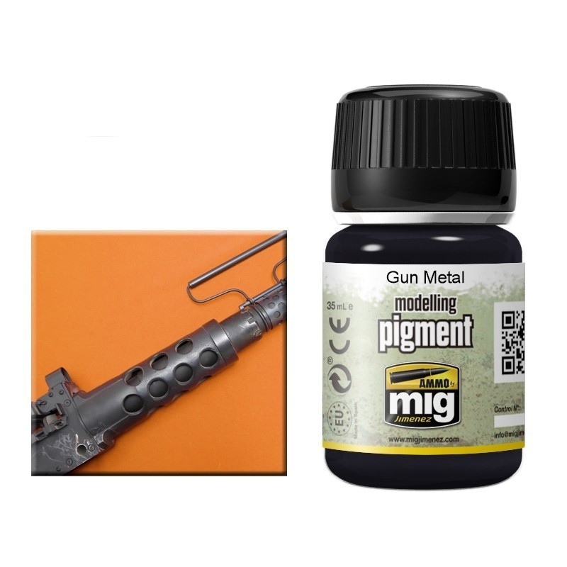 Mig Gun Metal paint pot