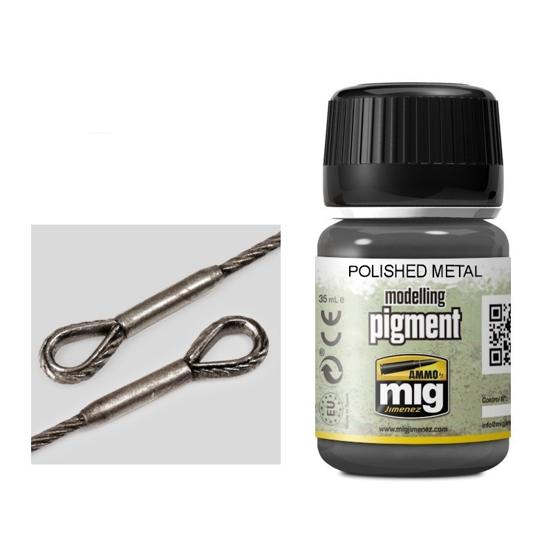 Mig Polished Metal Pigment paint pot