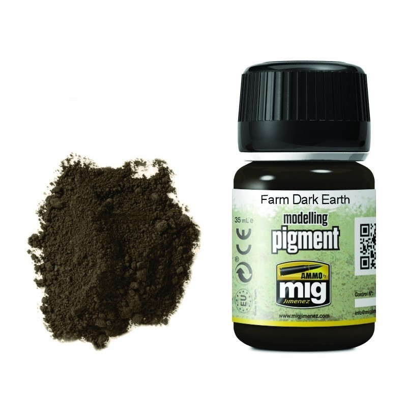 Mig Farm Dark Earth paint pot