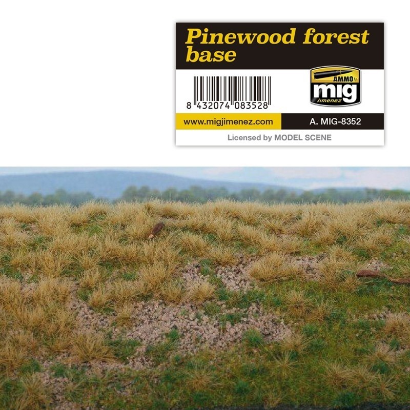 Mig Grass Mat - Pinewood Forest Base
