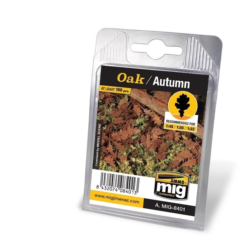 Mig Leaves - Oak - Autumn