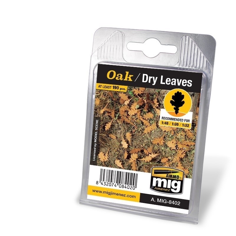 Mig Leaves - Oak - Dry Leaves