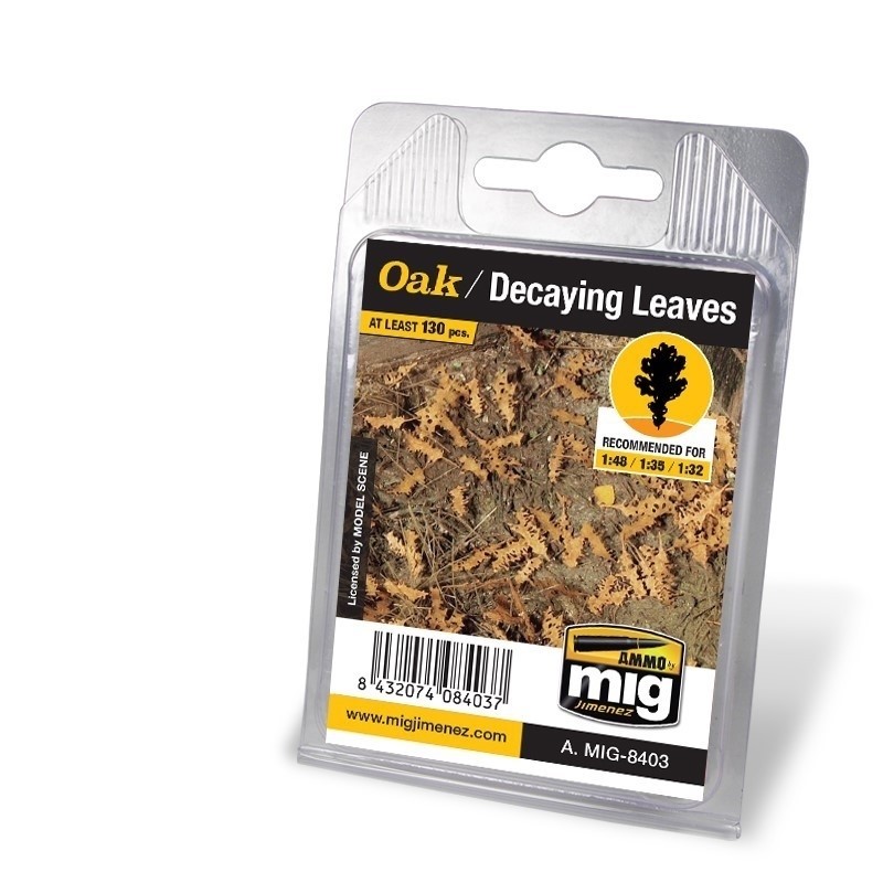 Mig Leaves - Oak - Decaying Leaves
