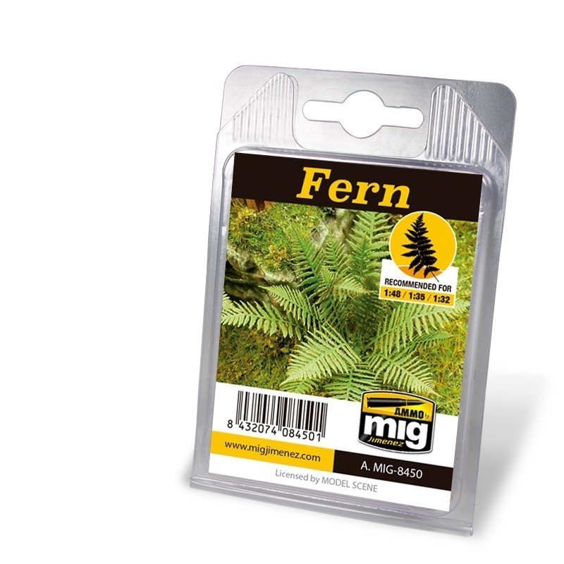 Mig Photo-Etch Plants - Fern