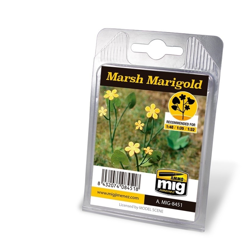 Mig Photo-Etch Plants - Marsh Marigold