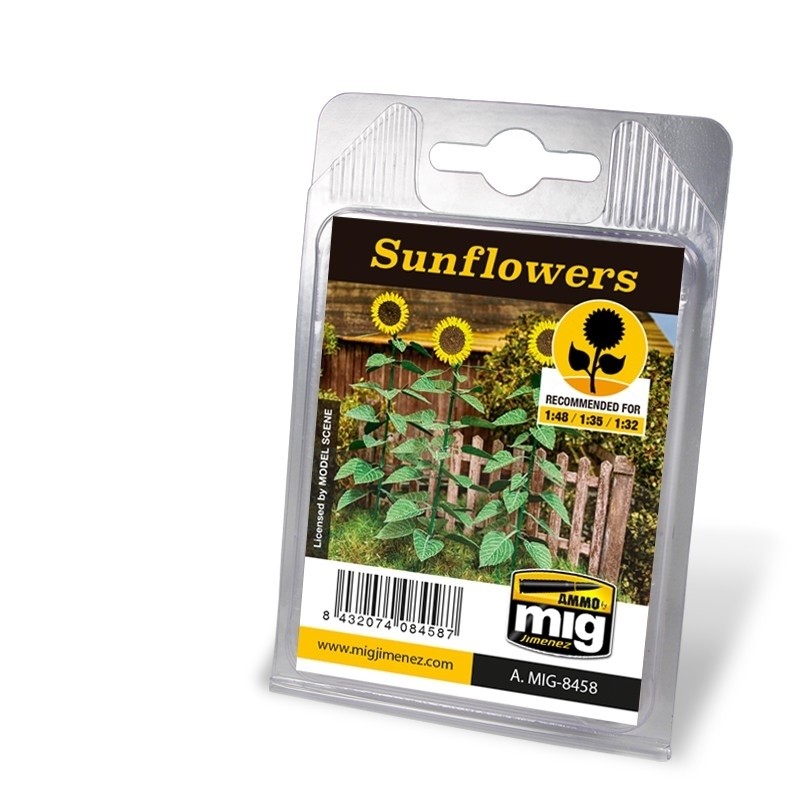 Mig Laser Cut Plants - Sunflowers