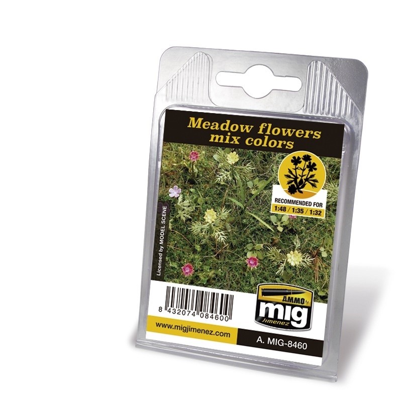Mig Laser Cut Plants - Meadow Flowers Mixed Colors