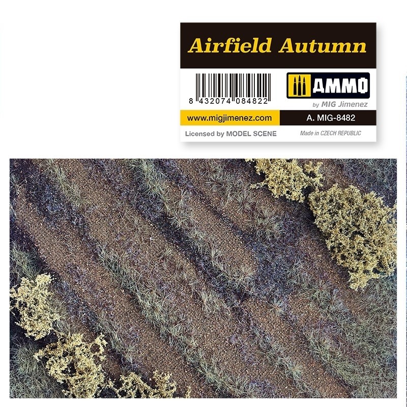Mig Scenic Mat - Airfield Autumn