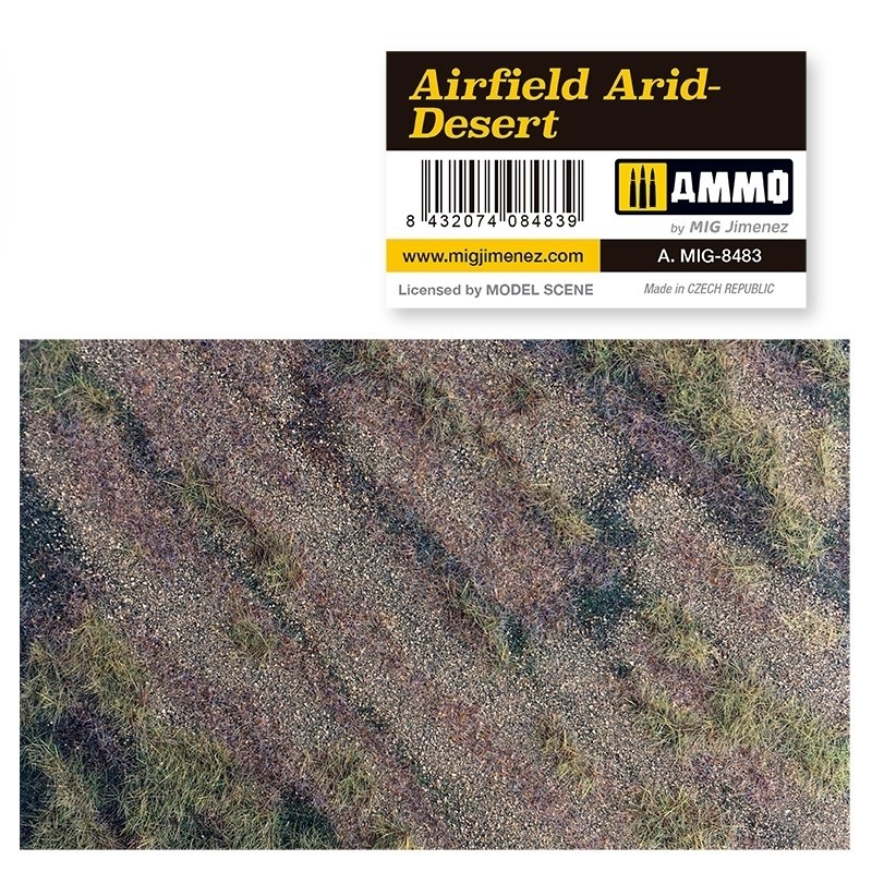 Mig Scenic Mat - Airfield Arid-Desert