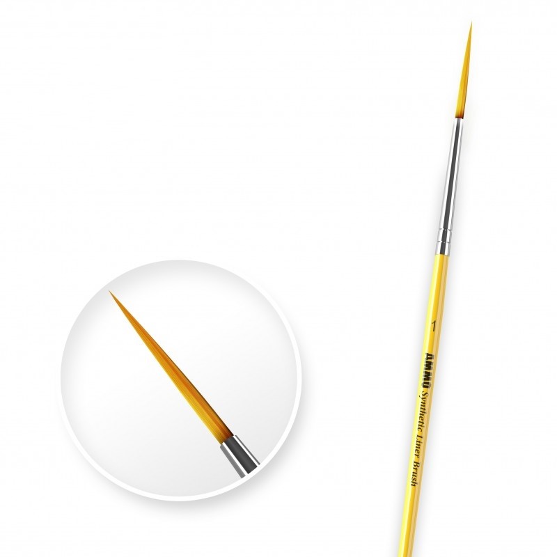 Mig Ammo - Synthetic Liner Brush Size 1