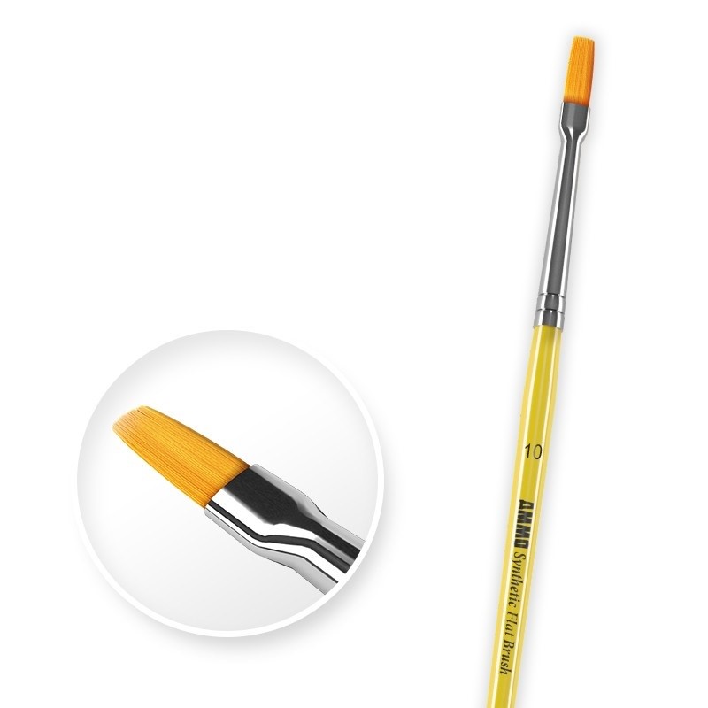 AMMO by Mig Synthetic Flat Brush 10