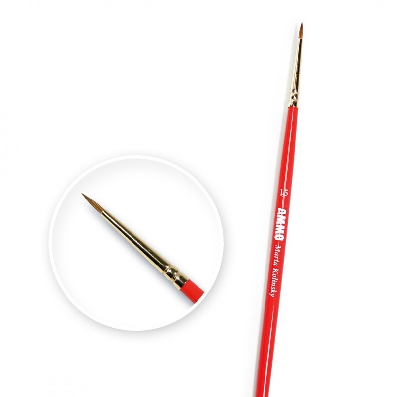 Mig Ammo A.MIG-8712 Marta Kolinsky Brush Size 1.5