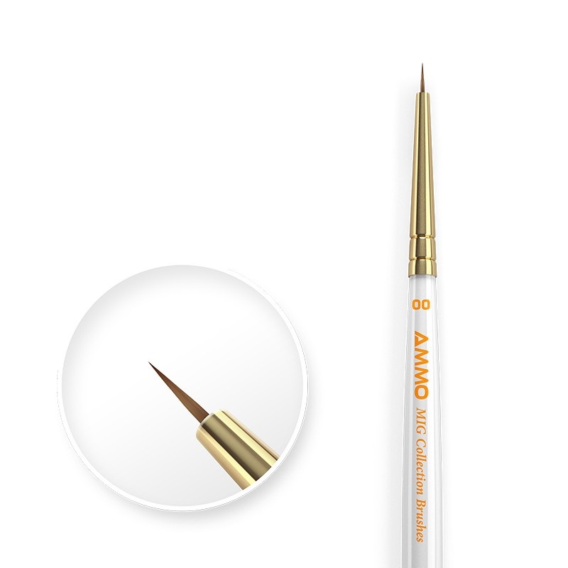 Mig AMMO MIG Collection Brushes Conical Size 00