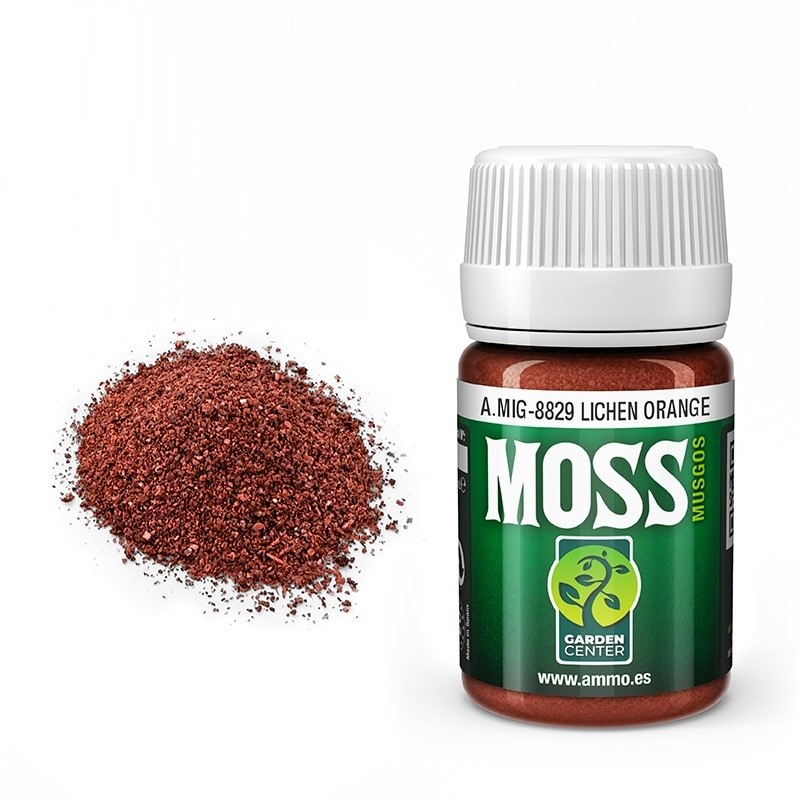 Mig Moss - Lichen Orange