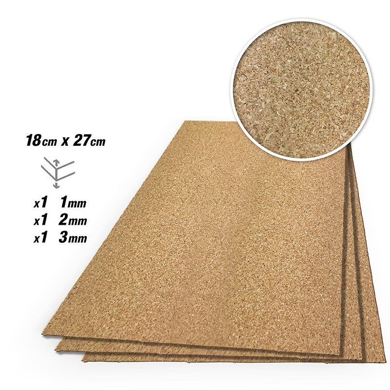 Mig Ammo A.MIG-8838 - Create Cork Fine Grain Mix (1mm, 2mm and 3mm)