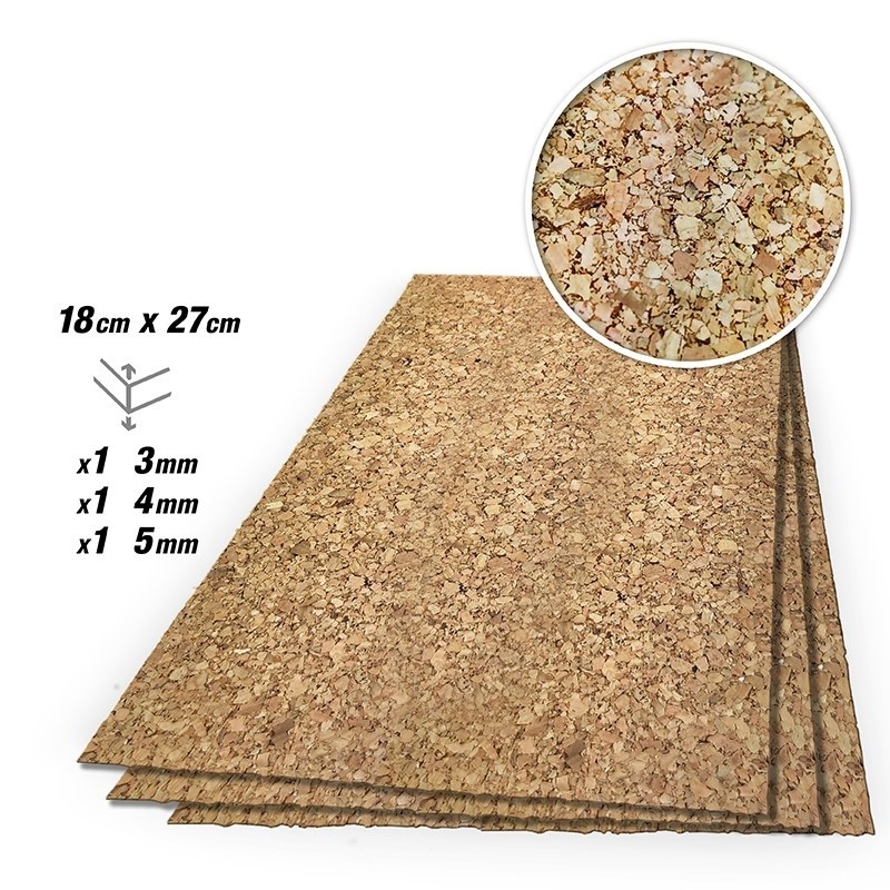 Mig Ammo A.MIG-8846 - Create Cork Thick Grain Mix (3mm, 4mm and 5mm)