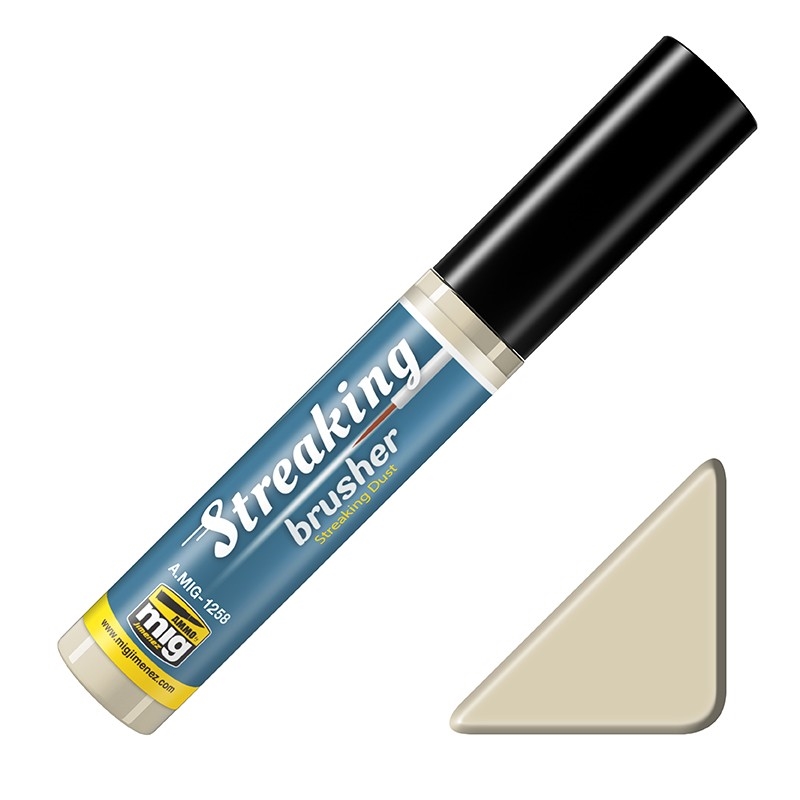 Mig Streakingbrusher - Streaking Dust paint pot