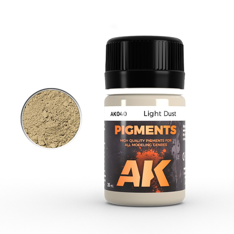 AK Interactive Pigments - Light Dust paint pot