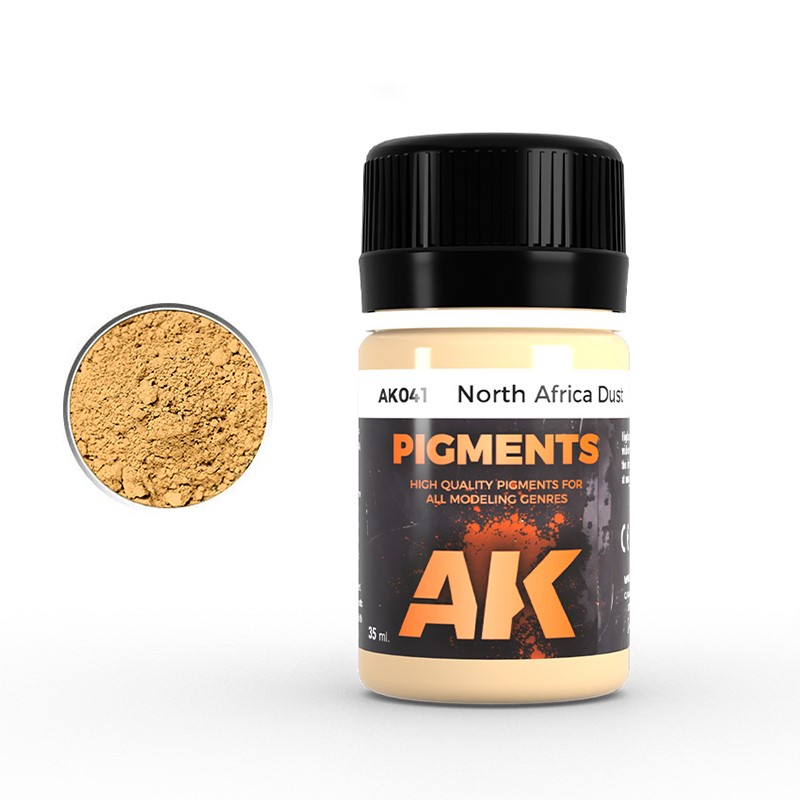 AK Interactive Pigments - North Africa Dust paint pot